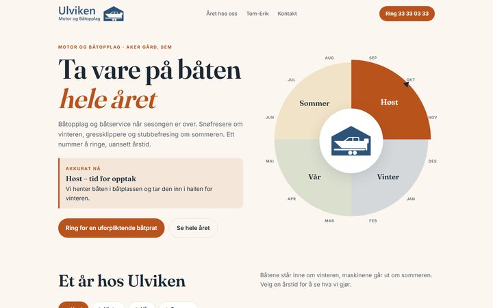 Forhåndsvisning av Årshjulet