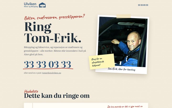 Forhåndsvisning av Ring Tom-Erik